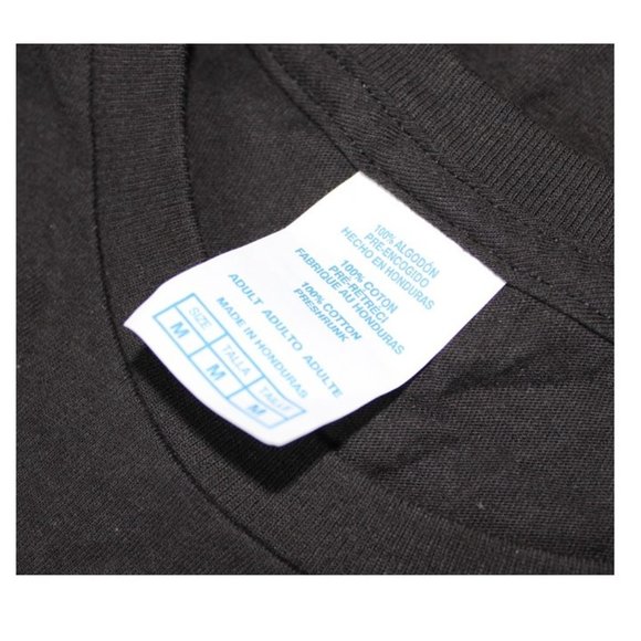 The Great Wave Off Kanagawa Black Tee Size M Tokyo Japan Kanji Characters - Picture 4 of 5